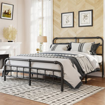 King cal store bed frame